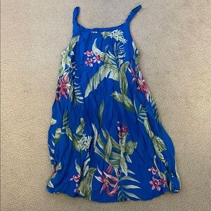Hibiscus Collection Hawaii Floral Dress, Size XXL
